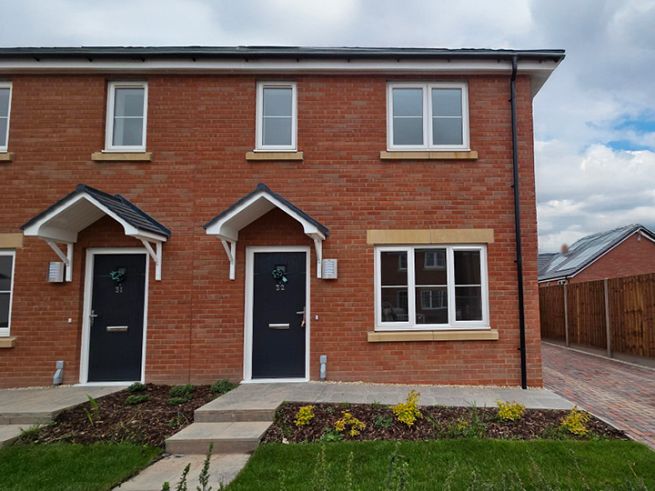 Typical house type at Cholstrey Road